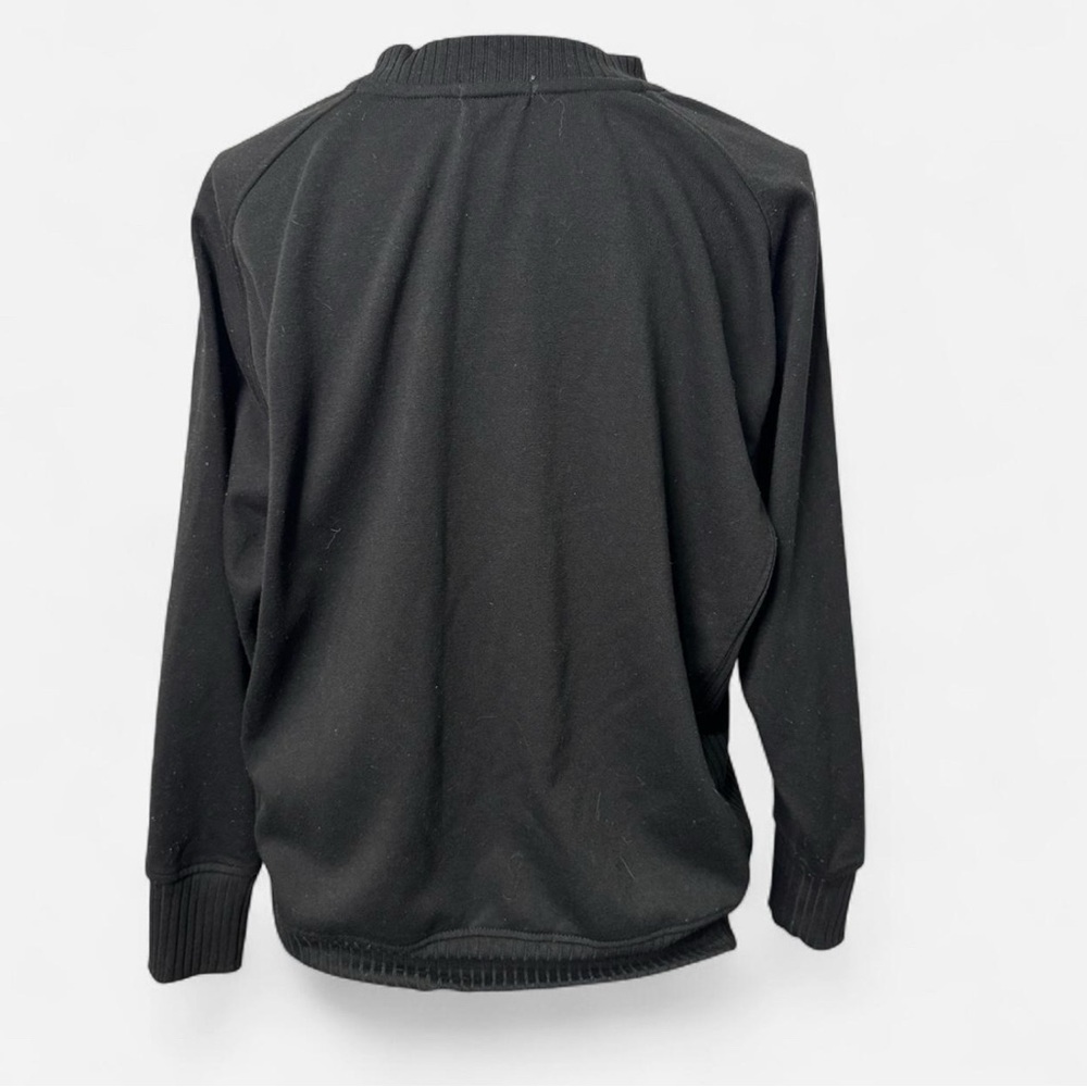 Simply Southern S Black Crewneck Pullover Always Cold Oversized Comfort Long - Picture 3 of 8
